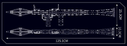 Ruční protitankový granátomet RPG Mould King 14017 - Military