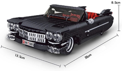 Luxusní veterán Cadillac Eldorado Mould King 10012 - Models