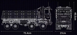 Pneumatický R/C nákladní automobil Mould King 19013 - Models