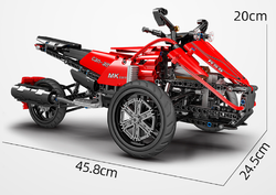 Dreirad Monster Spyder R/C - Mould King 23010 - Models