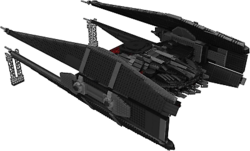 Vesmírná loď Tie Silencer Mould King 21025 - MK Space