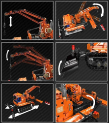 Sněžná rolba R/C Mould King 17051 - Models