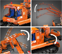 Sněžná rolba R/C Mould King 17051 - Models
