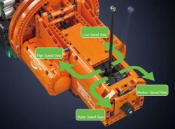 Řadový 6válcový motor Scania s převodovkou MK 10200 MK Engine