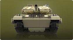 Německý tank Leopard 2 Mould King 20020 - Military