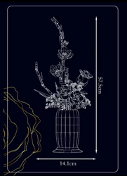 Vase mit Blumen Mould King - Flower World