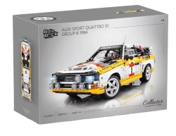 Závodní automobil Audi Quattro S1 Sport 1984 YC-23043 Bole Brick 1:8