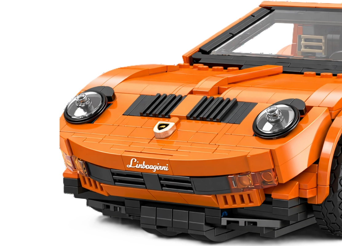 Mould King 10116 Lambo Miura Sports Car 1:12 | Blockshop.cz