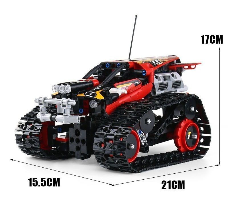 Tracked off-road vehicle Buggy R/C Mould King - Technique - kopie