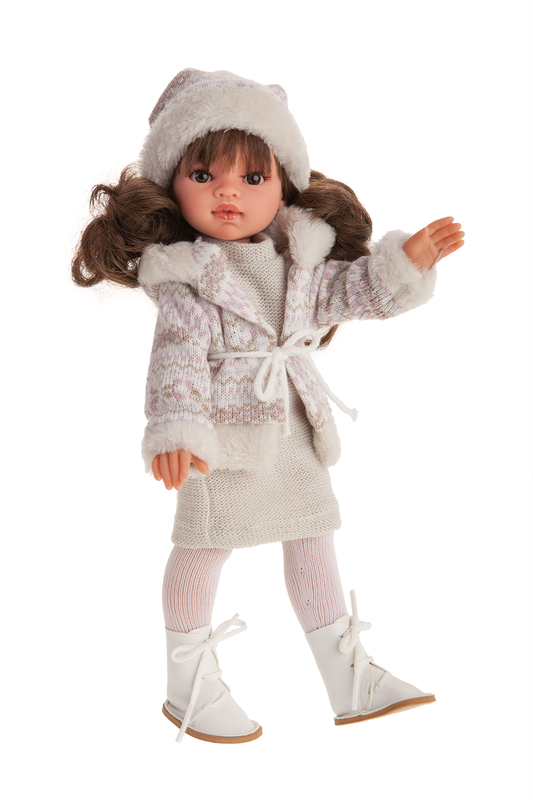 Antonio Juan 2592 EMILY - realistická panenka s celovinylovým tělem - 33 cm