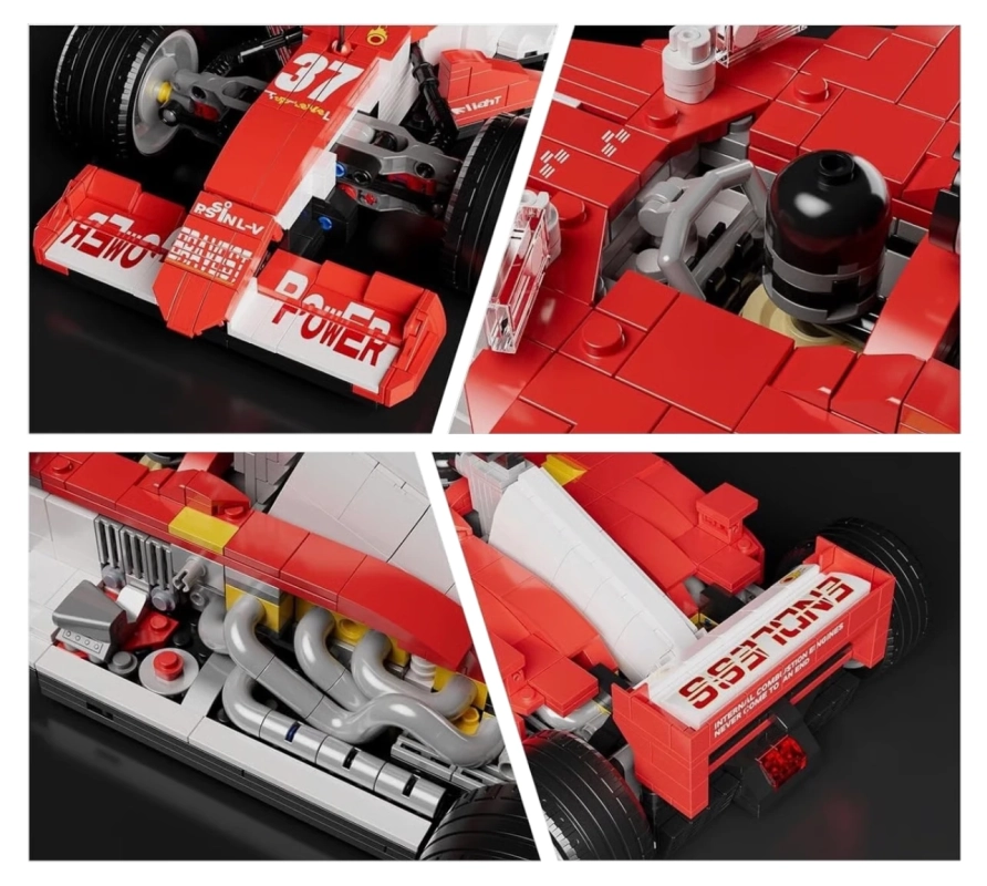 Závodní vůz Formule F1 Mould King 10035 -Creative Idea