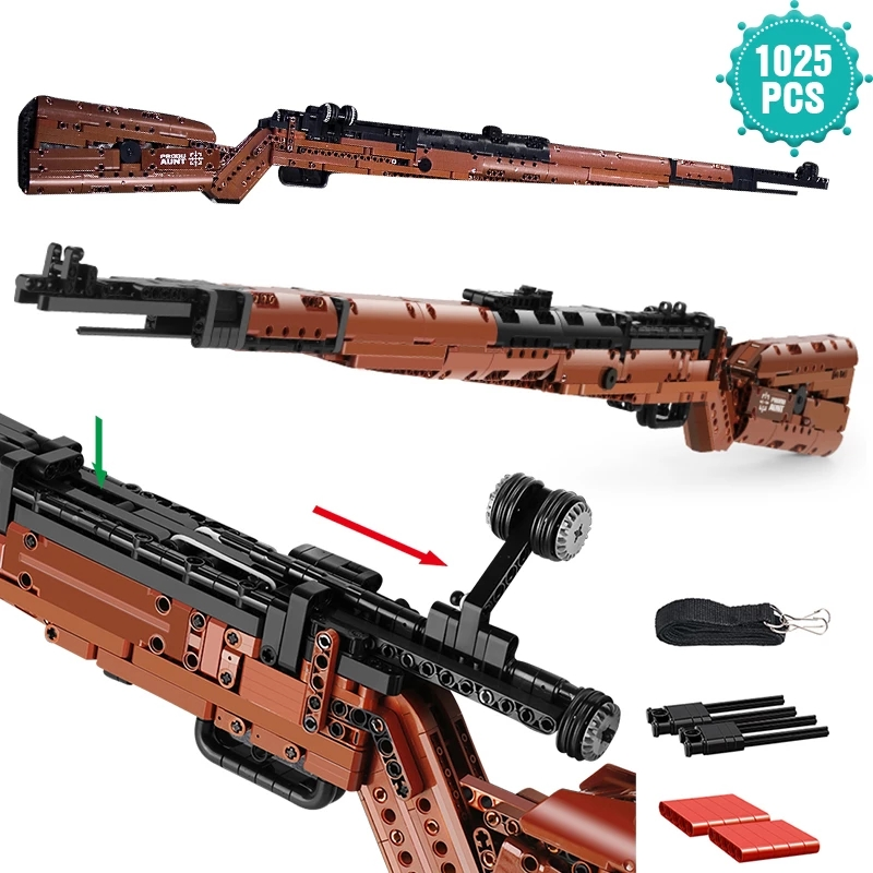 Německá útočná puška Mauser 98K Mould King -14002 - Military