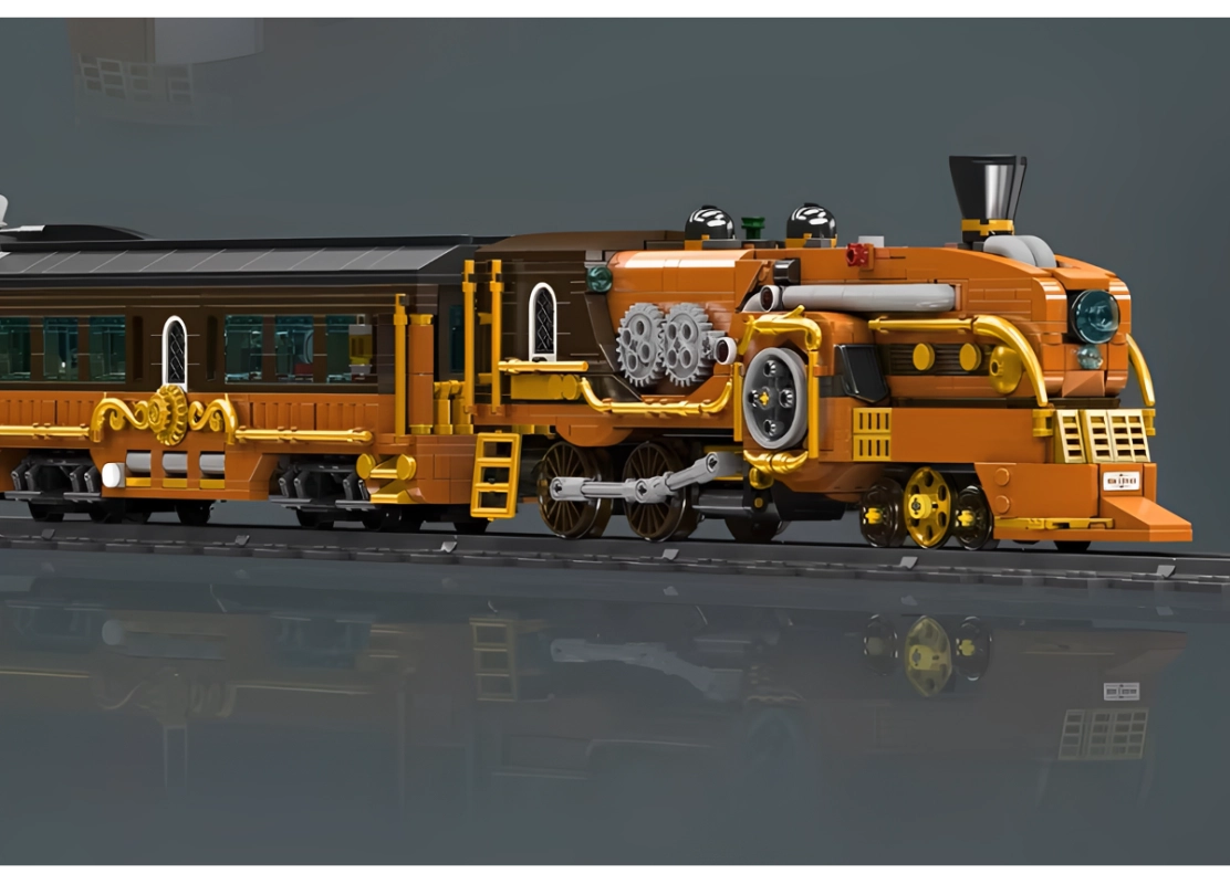 Steampunk vlak Mould King 12046 - World Railway 