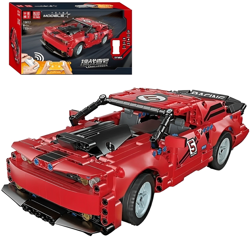 Sportovní automobil R/C Challenger Mould King 15017 - Power Brick 1:16