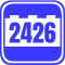2426 dílů