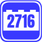 2716 dílů