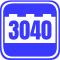3040 dílů