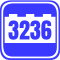3236 dílů