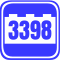 3398 dílů