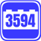 3594 dílů