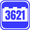 3621 dílů