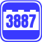 3887 dílů
