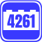 4261 dílů