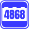 4868 dílů