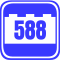 588 dílů