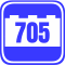 705 Teile