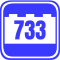 733 dílů