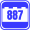 887 dílů