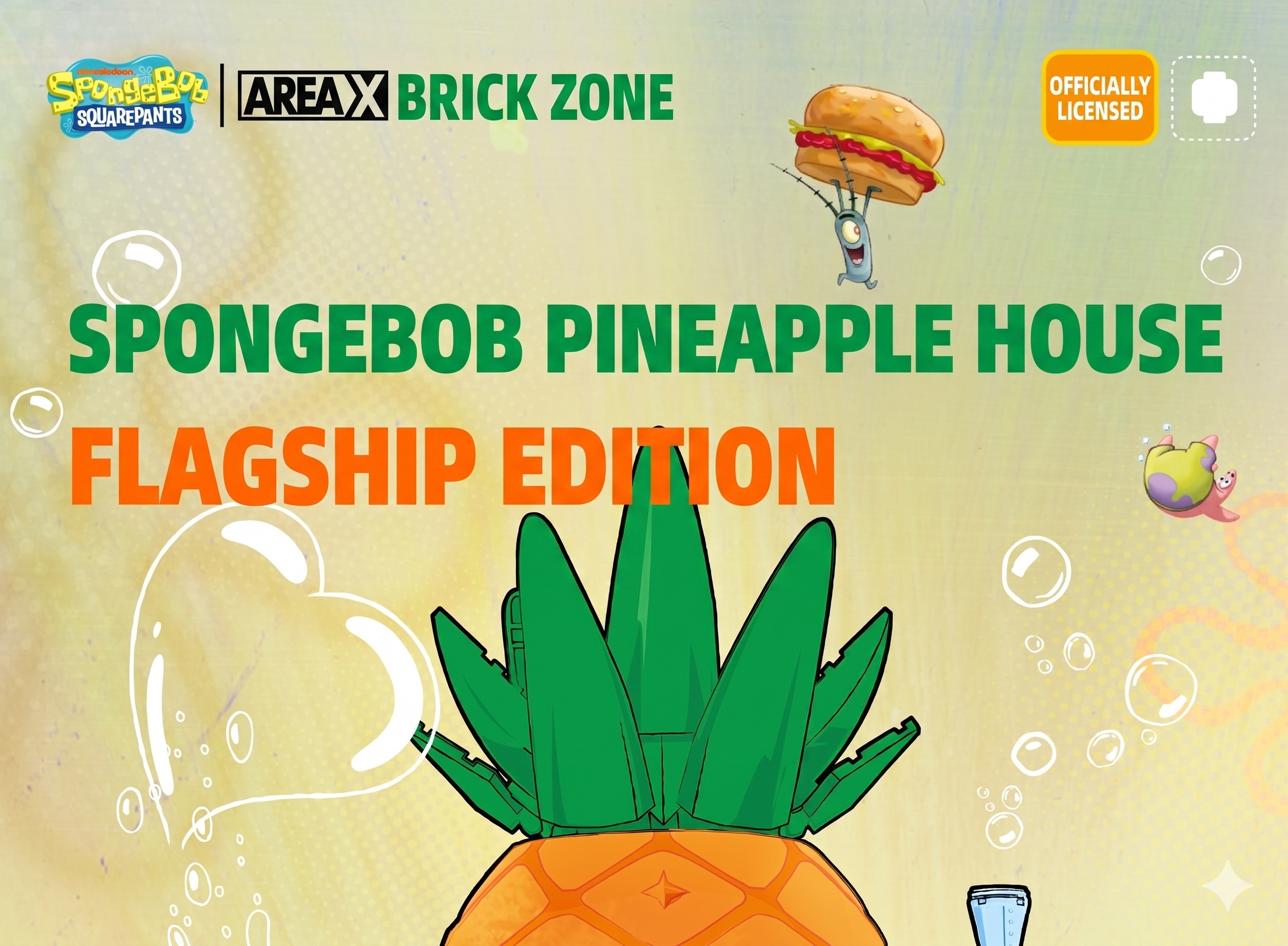 SpongeBob's House building set description